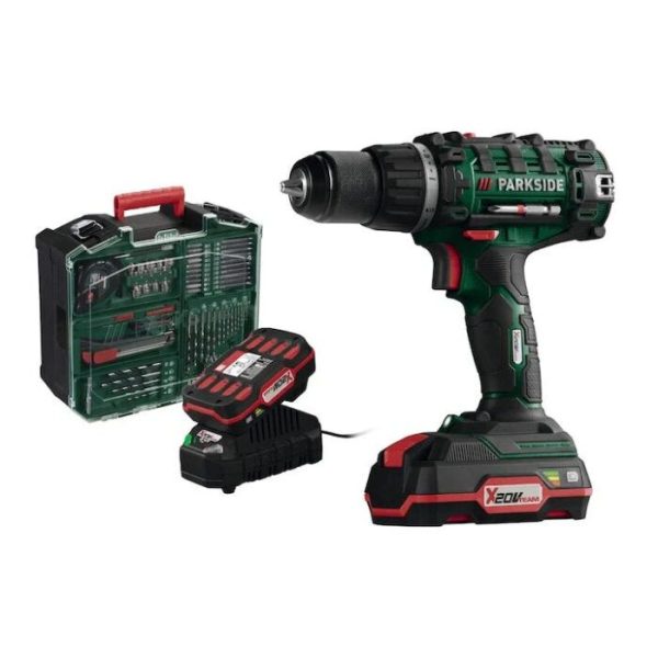 PARKSIDE PERFORMANCE® PSBSAP 20-Li C3 akumulátorová příklepová vrtačka, 20 V
